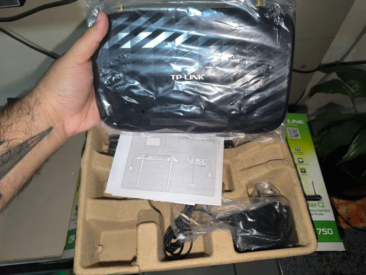 Roteador Wifi TP LINK AC750 - Foto 2