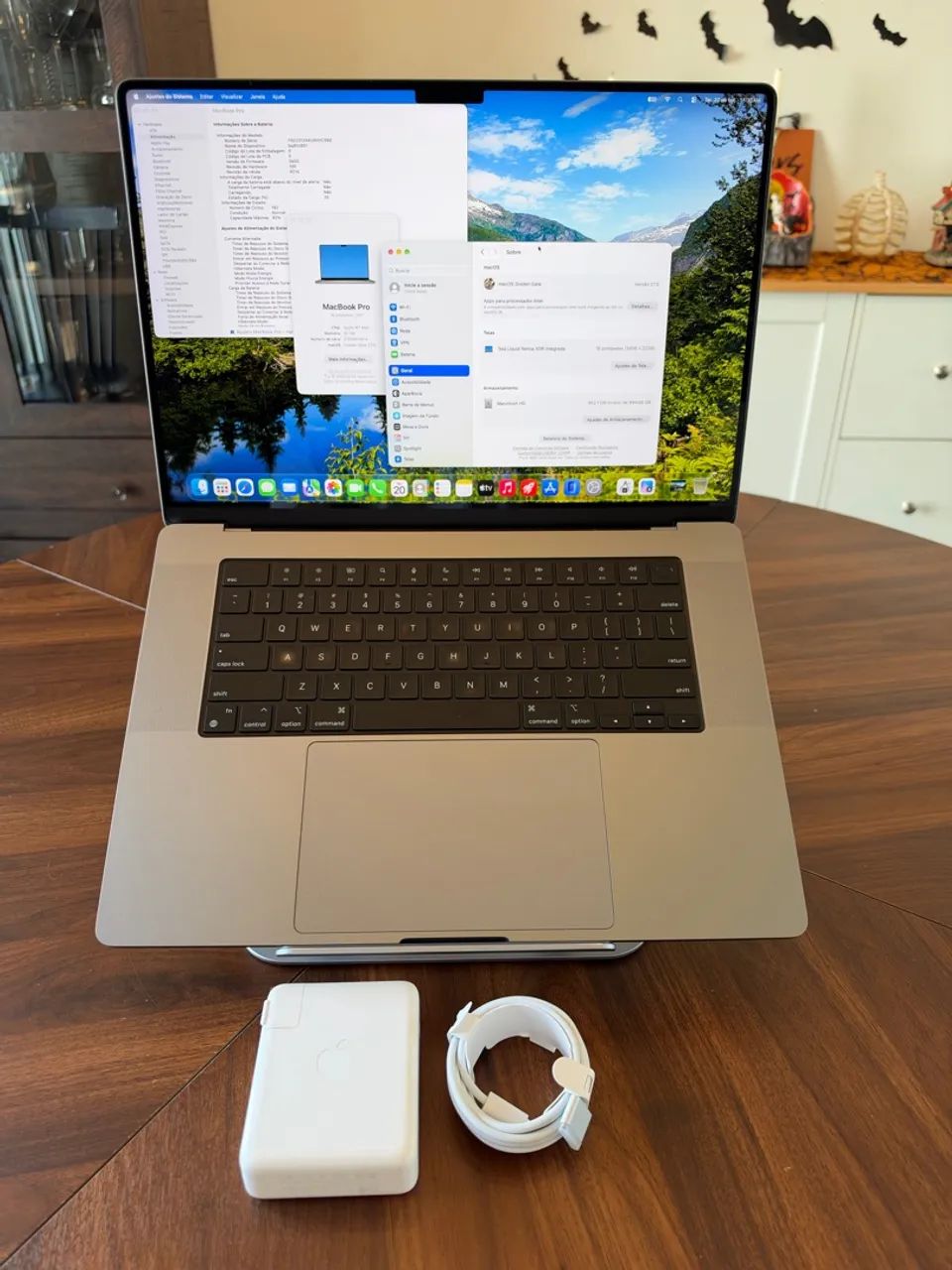 MacBook Pro 16 M1 Max 32GB RAM 1TB SSD GPU 32 Núcleos Impecável  - Foto 5
