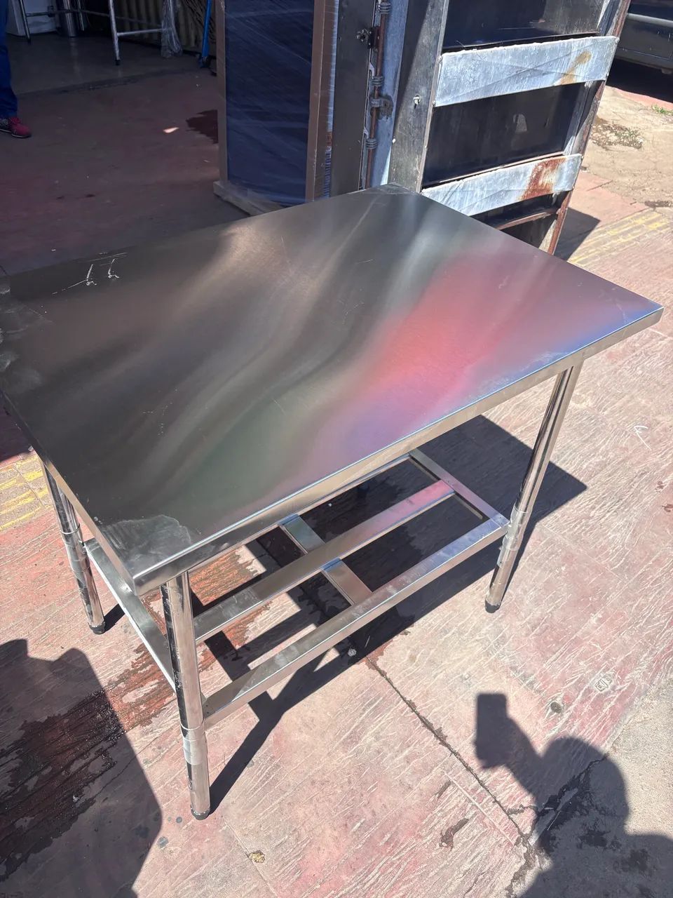 Mesa total inox 1M por 70c nova  - Foto 3