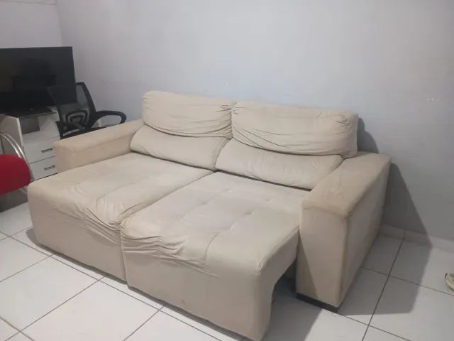 Sofá 3 lugares, retrátil e reclinável  - Foto 3
