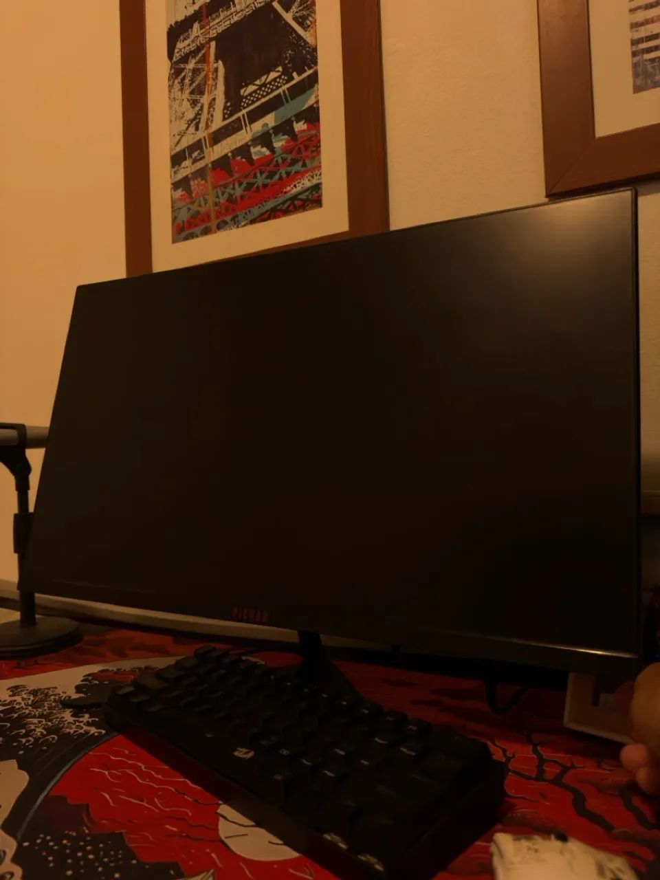 MONITOR GAMER PICHAU ATHEN V2L 24 POLEGADAS, 1MS, 75HZ, FREESYNC, VGA/HDMI - Foto 2