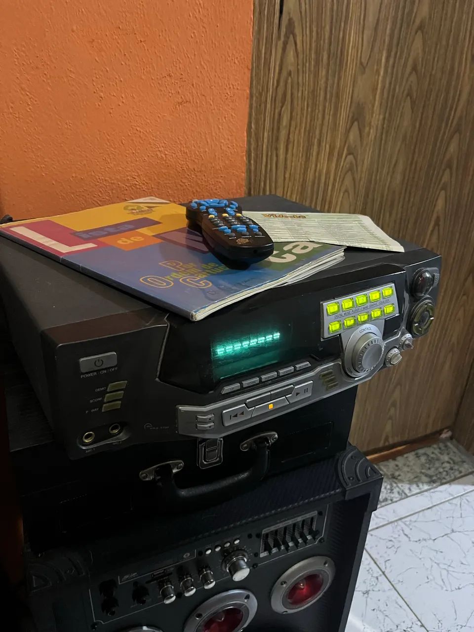 Karaokê Videokê Antigo | Funcionando perfeitamente 
