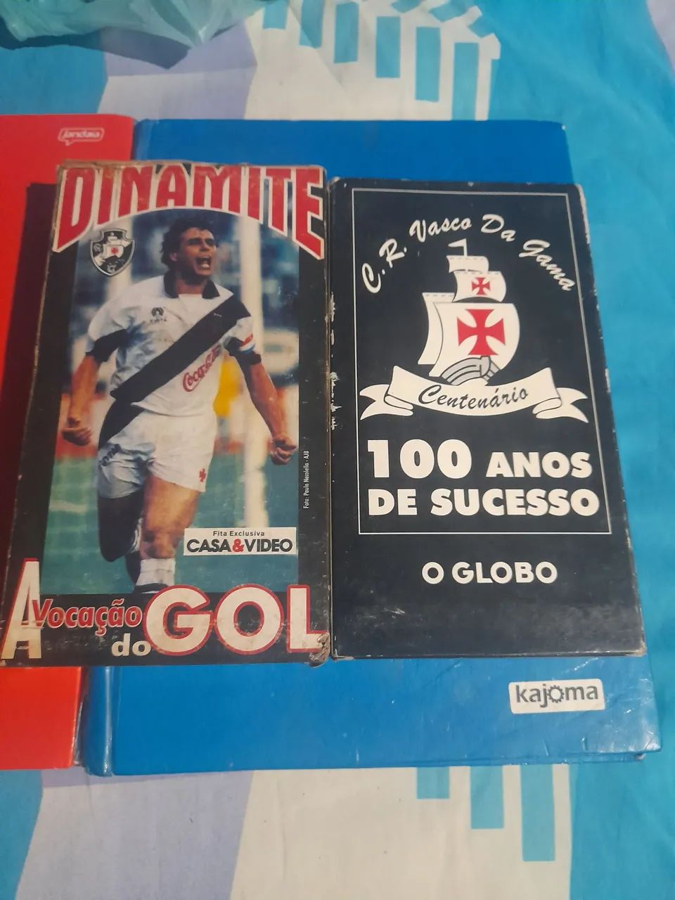 2 FITAS VHS DO VASCO 