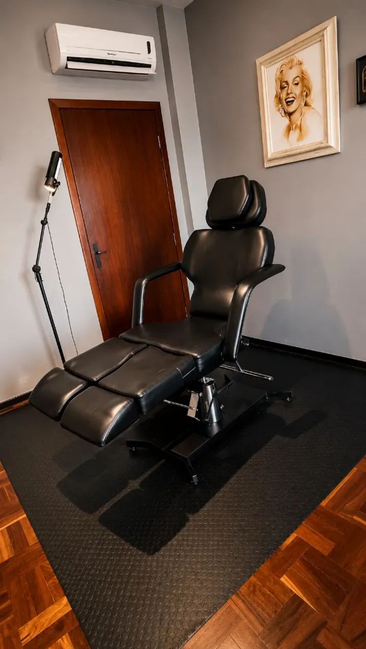Maca hidráulica dentista tatuador  - Foto 2