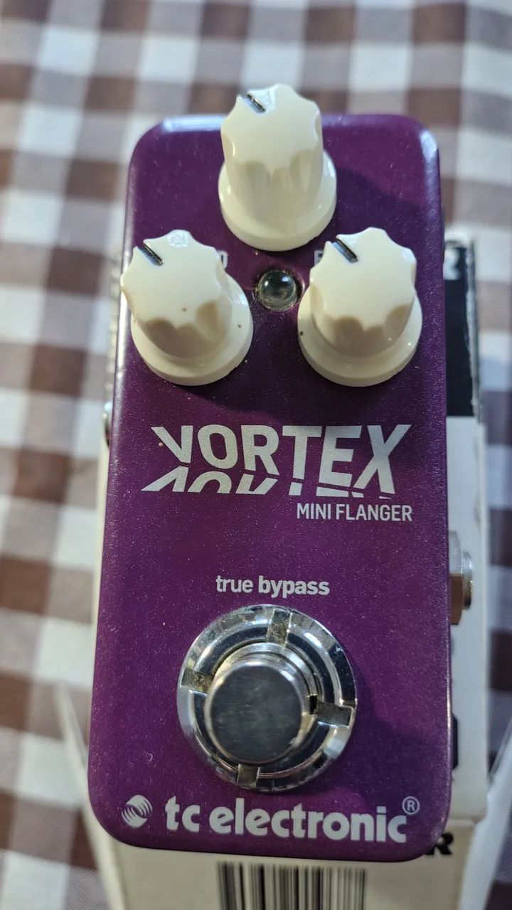 Pedal Tc Eletronic Vortex mini Flanger - Instrumentos musicais