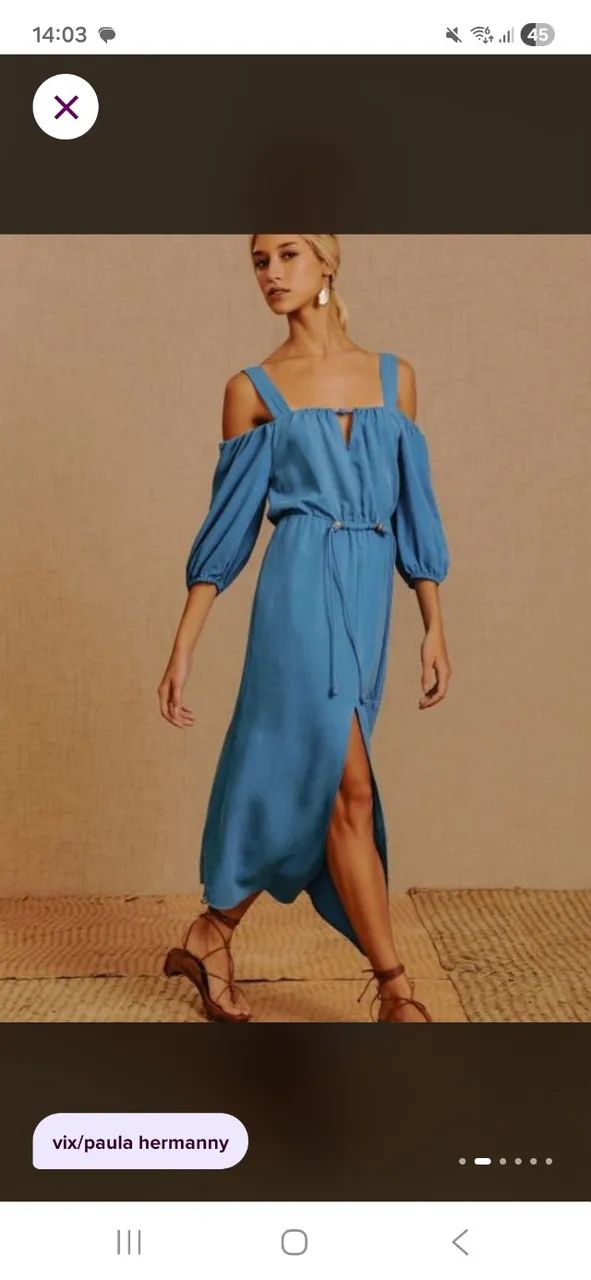 Vestido lindo vix - Foto 3