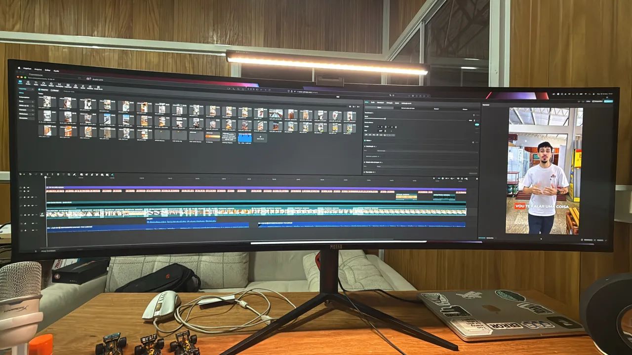 Monitor Super Ultrawide pichau 144hz - Foto 2