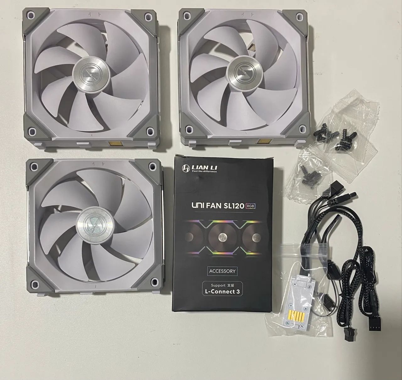 Kit fan lian li sl120 
