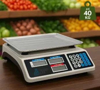 Balança Digital Eletrônica Alta Precisão 40kg Bivolt 2gramas - Foto 2