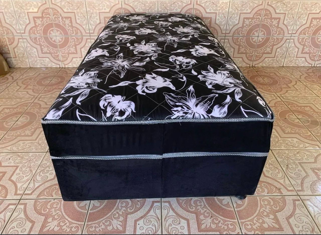 Cama Box Solteiro Completa com Colchão de 20Cm  - Foto 3