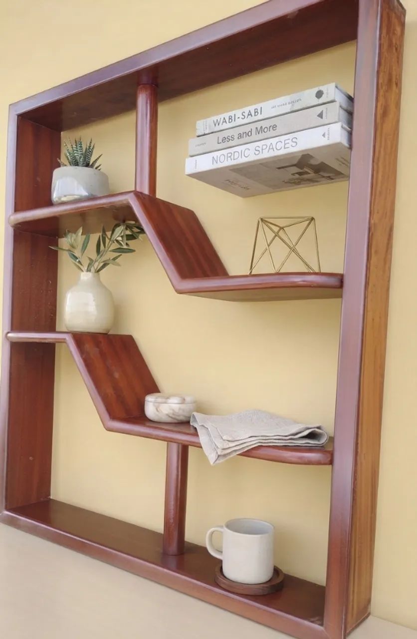 Prateleira apoio e decoração