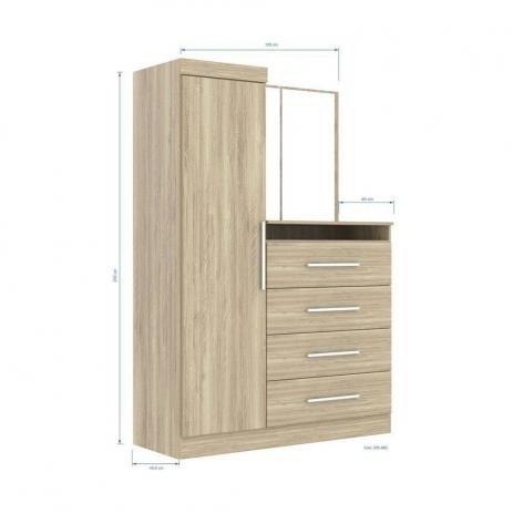 Guarda Roupa Multi Uso Novo Montagem Gratuita - Foto 3