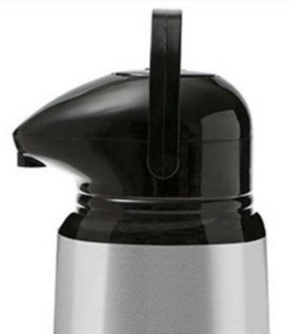 Garrafa Térmica Aladdin 1 Litro Pressão Aço Inox Inquebrável - Foto 5
