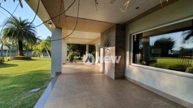 Casa com 4 dormitórios à venda, 506 m² por r$ 2.300.000,00 - lomba grande - novo hamburgo/ - Foto 9