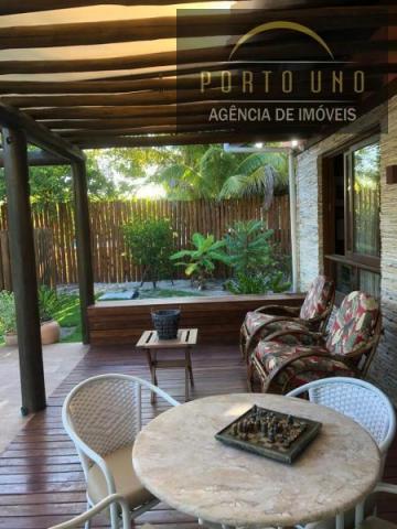 Casa em condomínio para venda em mata de são joão, imbassaí, 4 dormitórios, 2 suítes, 3 ba