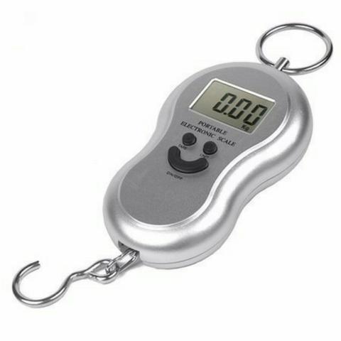 Balança De Gancho Portátil Digital - Stc01 - Pesa Até 50kg (NOVO)