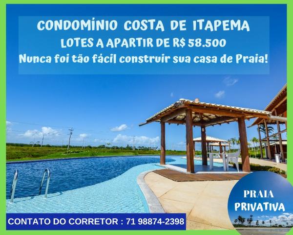 Lotes em Costa de Itapema - Oportunidade que cabe no seu bolso Apenas 10% de Entrada