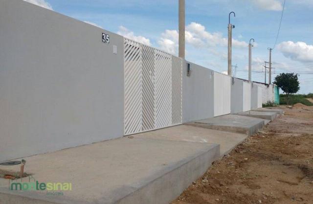 Casa para alugar, 61 m² por R$ 450,00/mês - Francisco Simão dos Santos Figueira - Garanhun - Foto 2