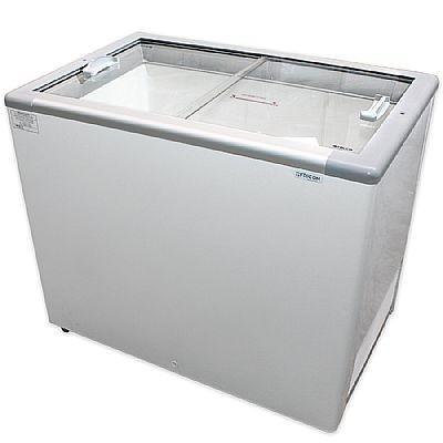 Freezer horizontal tampa cega ou tampa de vidro