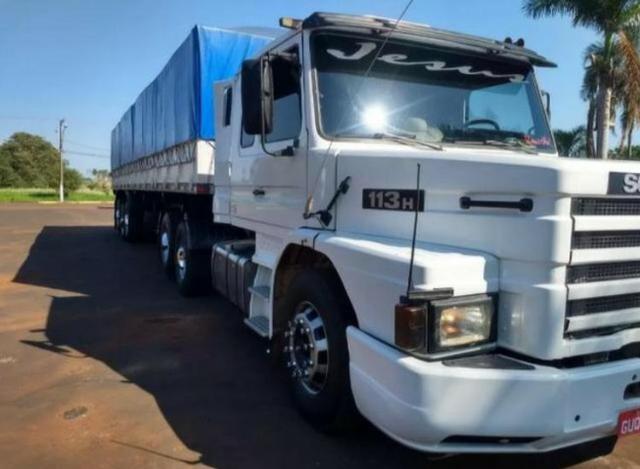Scania 113 1995 360 + Carreta Graneleira - Foto 4