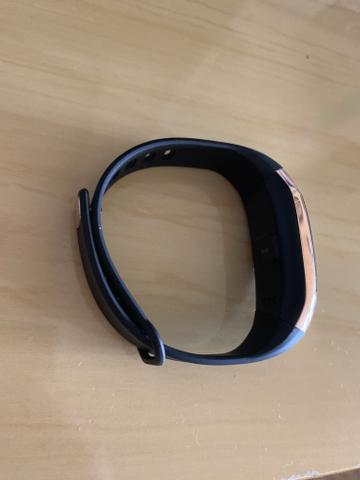 Smart Watch r relógio inteligente dourado aprodagua - Foto 4