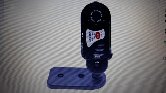 Mini filmadora wi-fi quanta nova na caixa - Foto 2