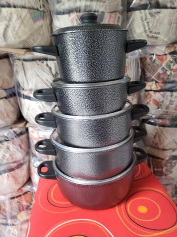 Conjunto de panelas craqueadas - Foto 2