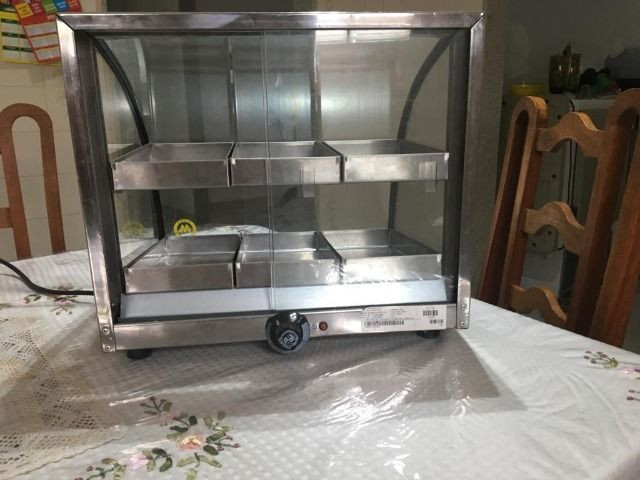 Estufa para Salgados Dupla 6 Bandejas, seminova. - Foto 3