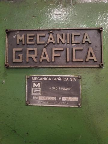 Prensa 85 Ton marca mecânica Gráfica. - Foto 3