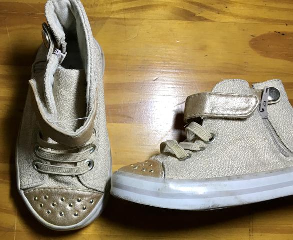 tenis cano alto zara