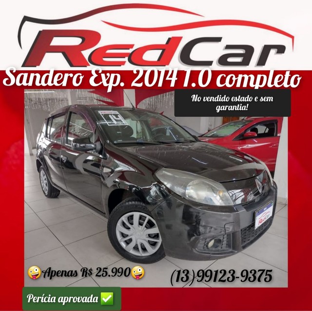  ÓTIMO PARA APP SANDERO EXP 2014 1.0 COMPLETO 