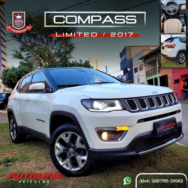 JEEP COMPASS LIMITED 2017 EXTRA