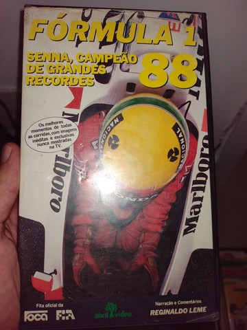 fitas em vhs Ayrton Senna tri... - Foto 3