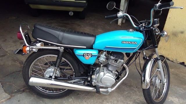 MOTO CG BOLINHA 125. ANO 82.