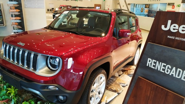 JEEP RENEGADE LONGITUDE 1.8 4X2  AUT   FLEX 