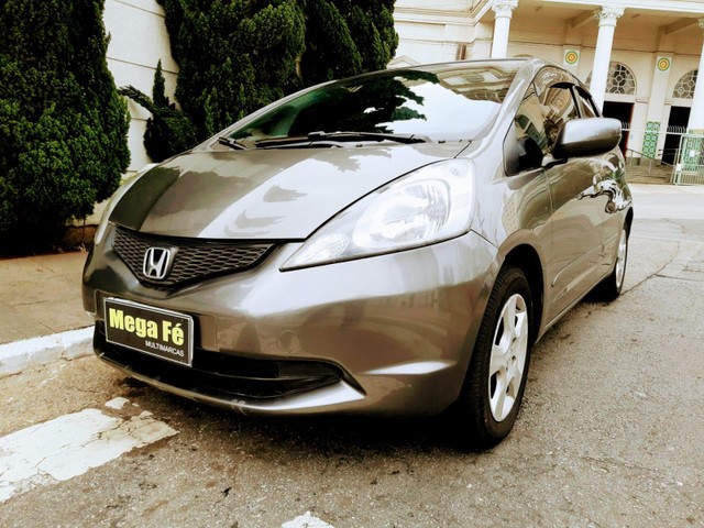 HONDA FIT LXL 1.4 AUTOMÁTICO FLEX CINZA COMPLETO LAUDO APROVADO