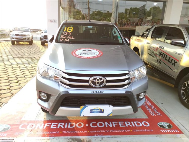 TOYOTA HILUX 2.7 SRV 4X4 CD 16V FLEX 4P AUTOMÁTICO