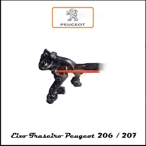 Eixo Traseiro Peugeot 206 SW e 207 Escapade Sem ABS - Foto 2