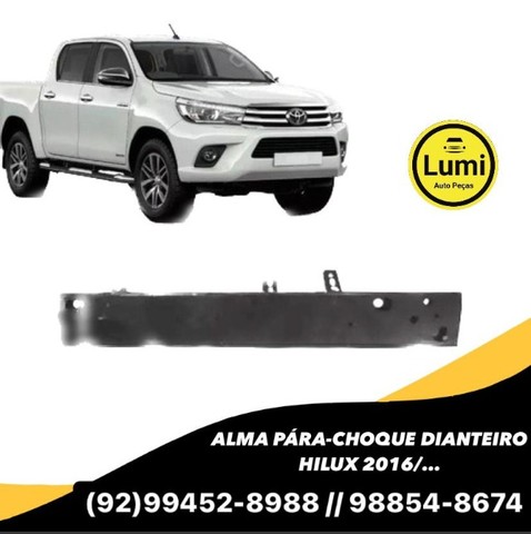 Alma parachoque dianteiro Hilux 2016 a 2020 - NOVO!!