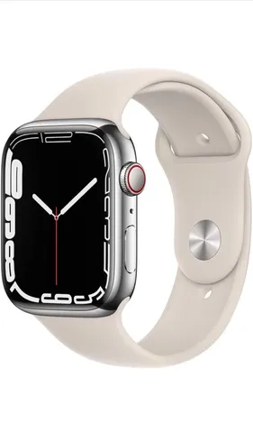 APPLE Watch Series 8 GPS+Cellular 45 mm Prateado com Loop Milanesa Prateado