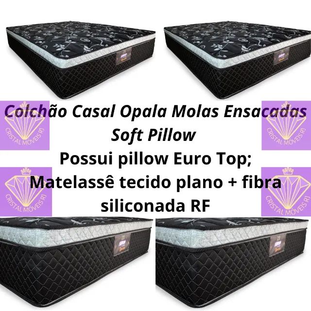 Colchão Casal Opala Molas Ensacadas Soft Pillow SR