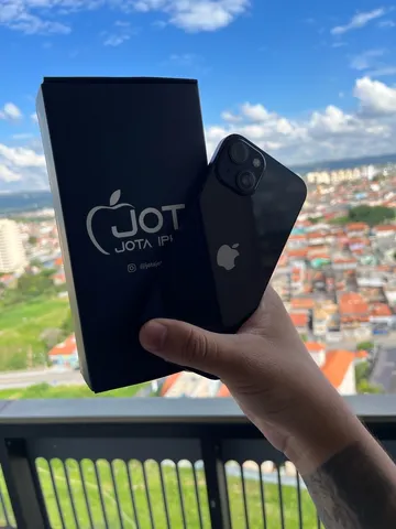 iPhone 13 preto sem detalhes // venha pro Iguatemi business