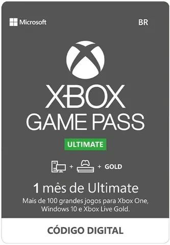 Xbox PC Game Pass 1 mês - Jogos de Vídeo Game - Cidade Satélite