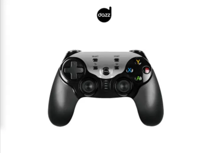 Controle sem fio para playstation 2, joystick dupla vibração, choque, usb,  pc, controle de jogos