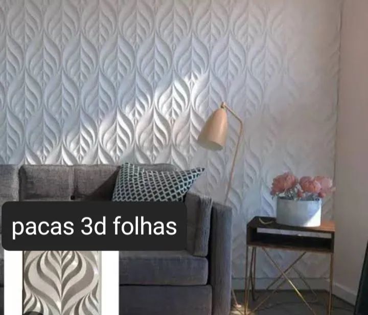 Placas de Gesso Dunas 30x30 - Novo - Foto 4