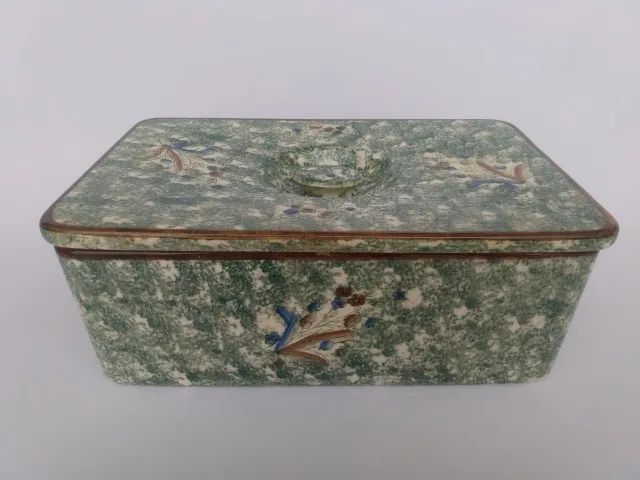 Biscoiteira Bomboniere Porcelana Mauá Antiga - Foto 2