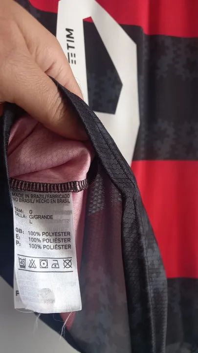 Camisa Flamengo original 2021 tamanho G - Foto 5