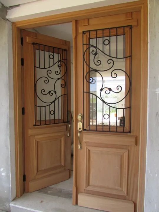 Gradil de Porta em Ferro Forjado Exclusivos e Sob Medidas na CasaDeFerro - Foto 5