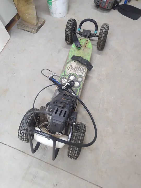 Skate Motorizado Drop Boards - SKATE CARVER 49cc