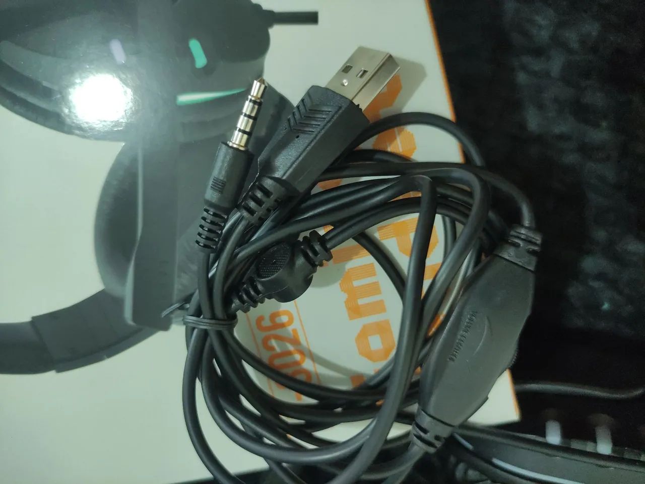 Headset Gamer 9H F-8026 - Novo - Foto 6